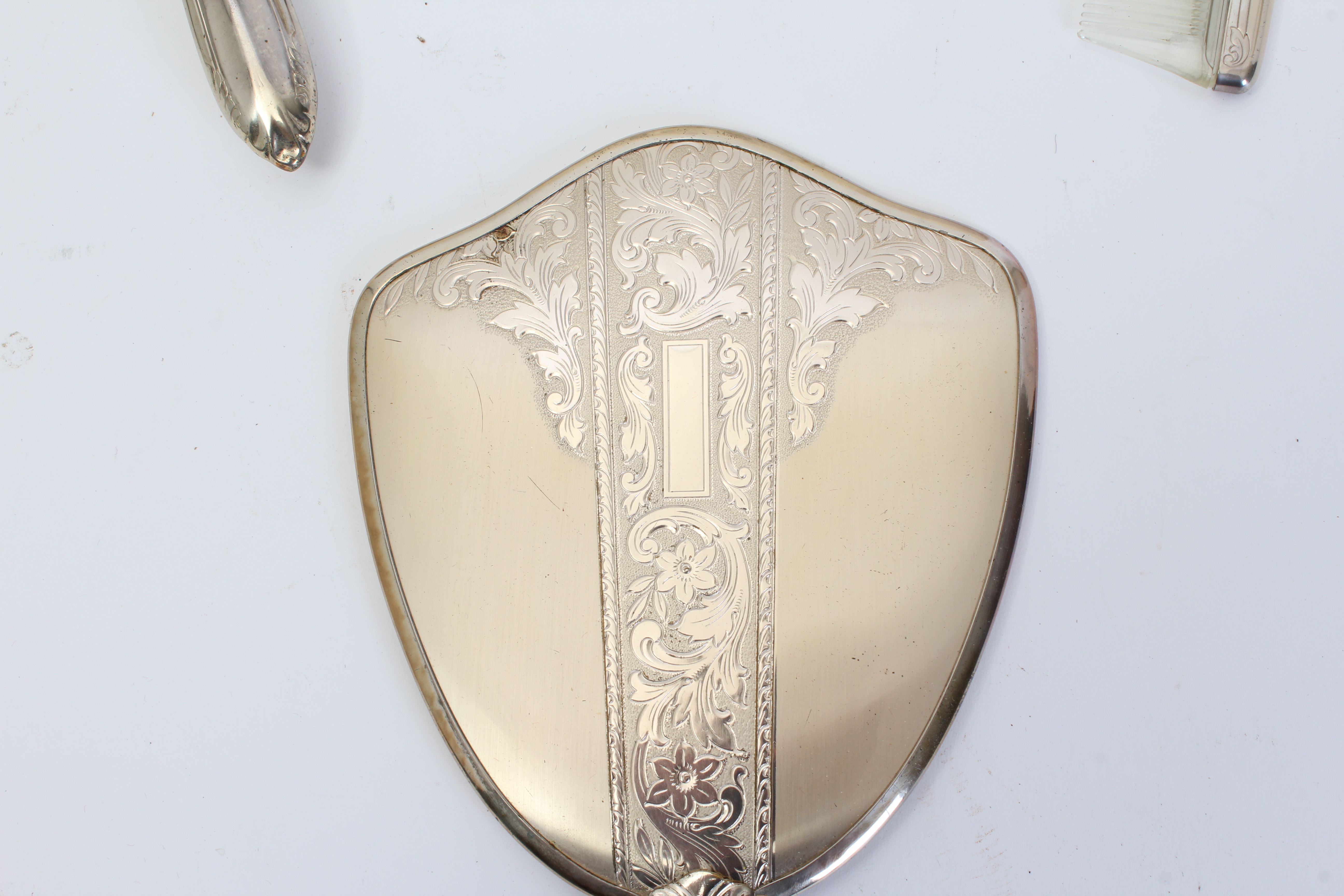 Vintage Art Deco Vanity Accessories with Original Case