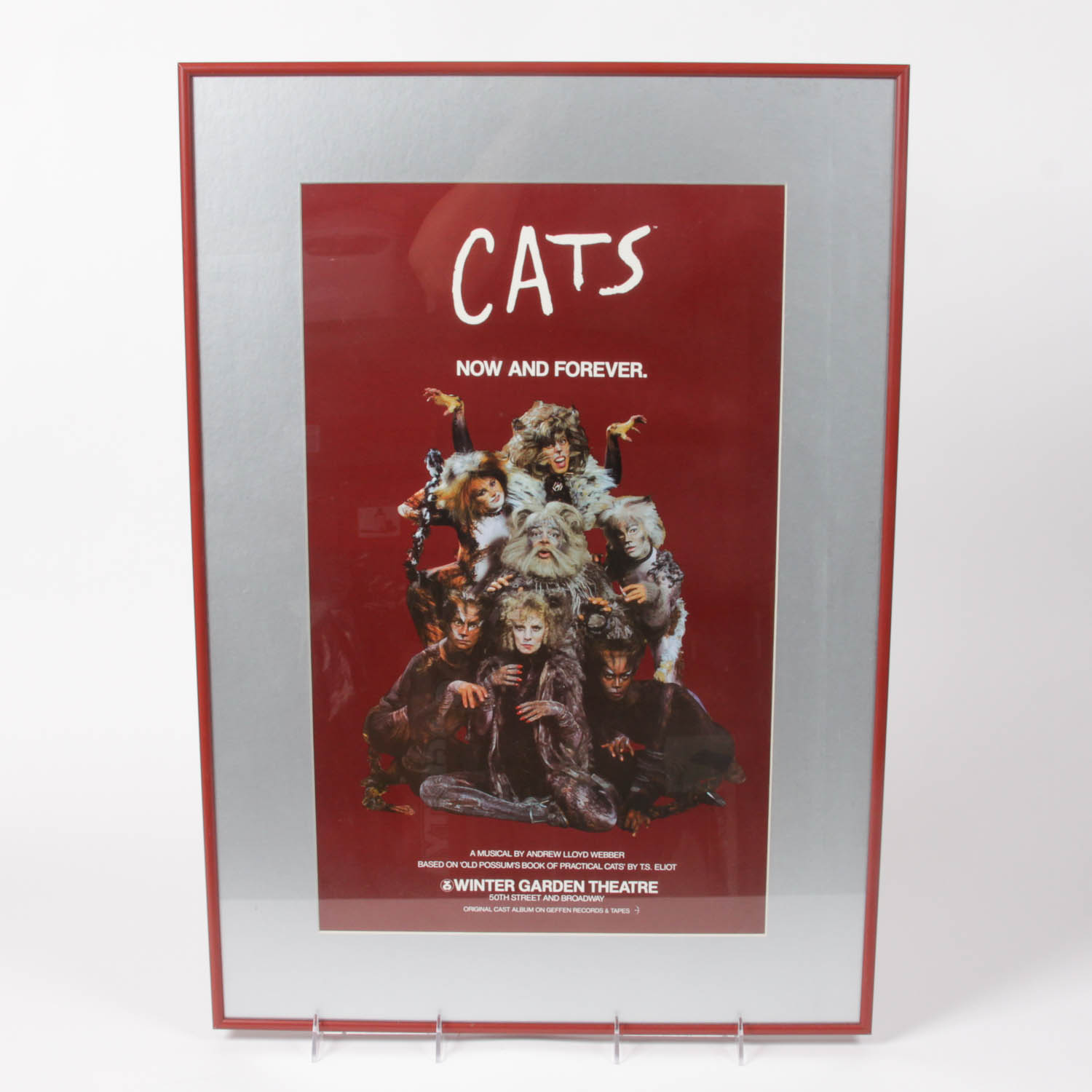 Framed Cats Broadway Poster