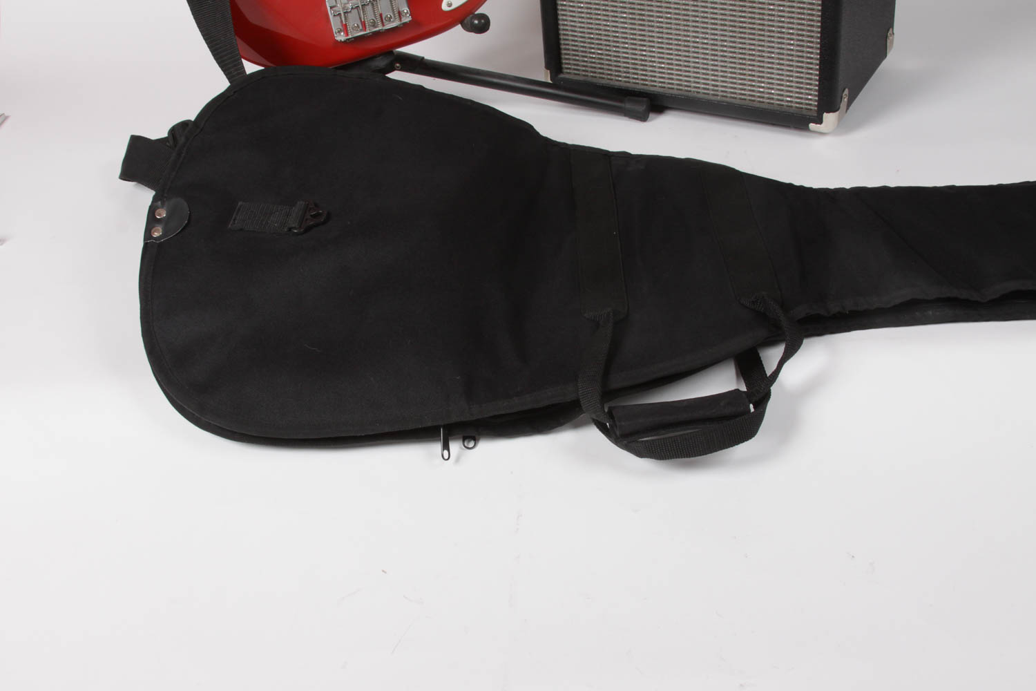 Fender Squire Bass and Accessories