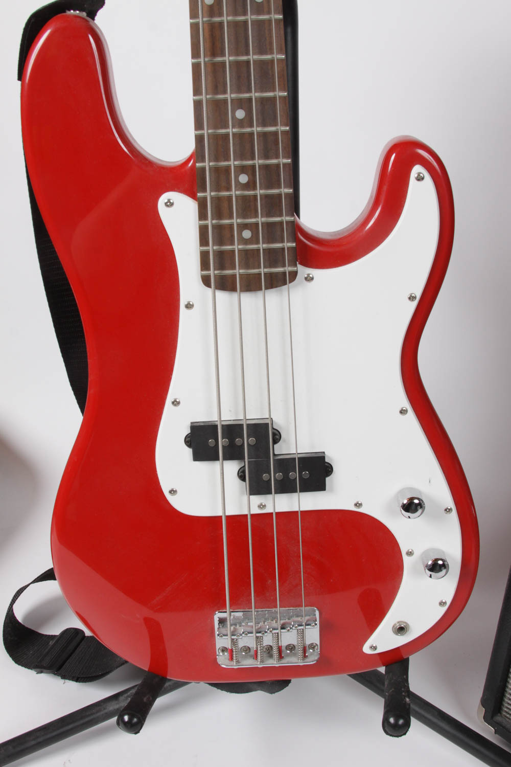 Fender Squire Bass and Accessories