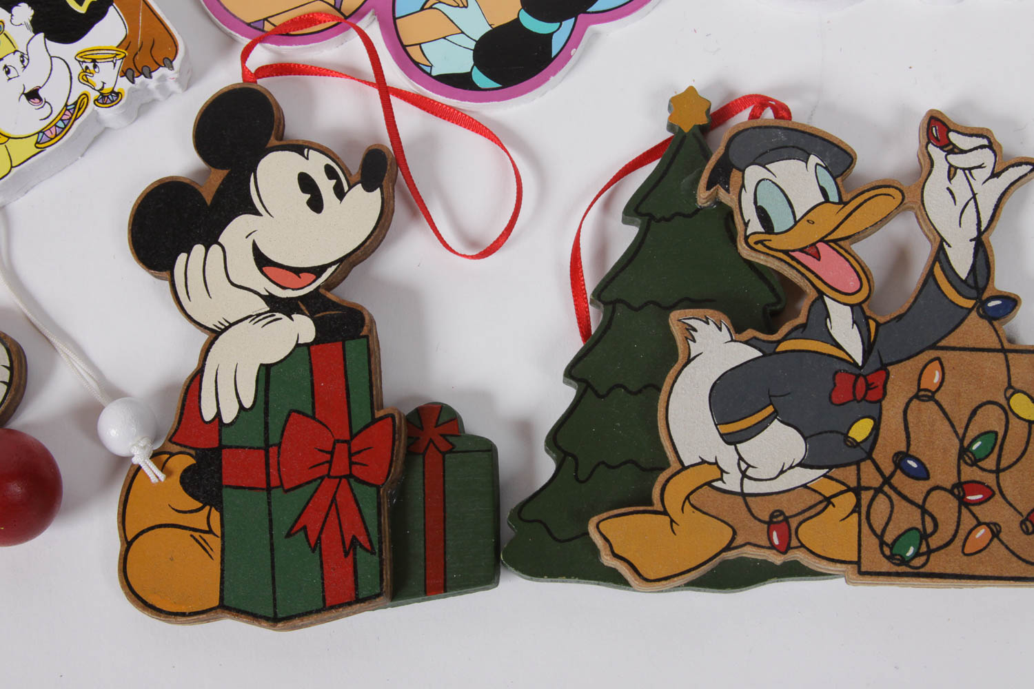 Ornaments featuring Disney and Warner Brothers Characters