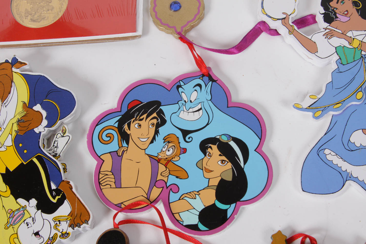 Ornaments featuring Disney and Warner Brothers Characters