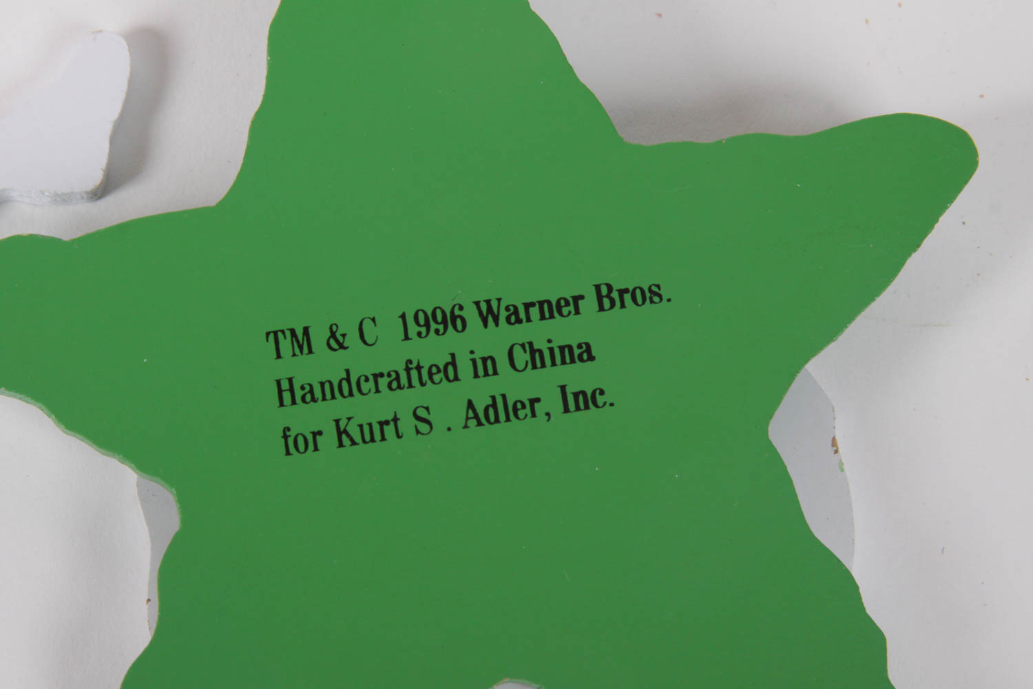 Ornaments featuring Disney and Warner Brothers Characters