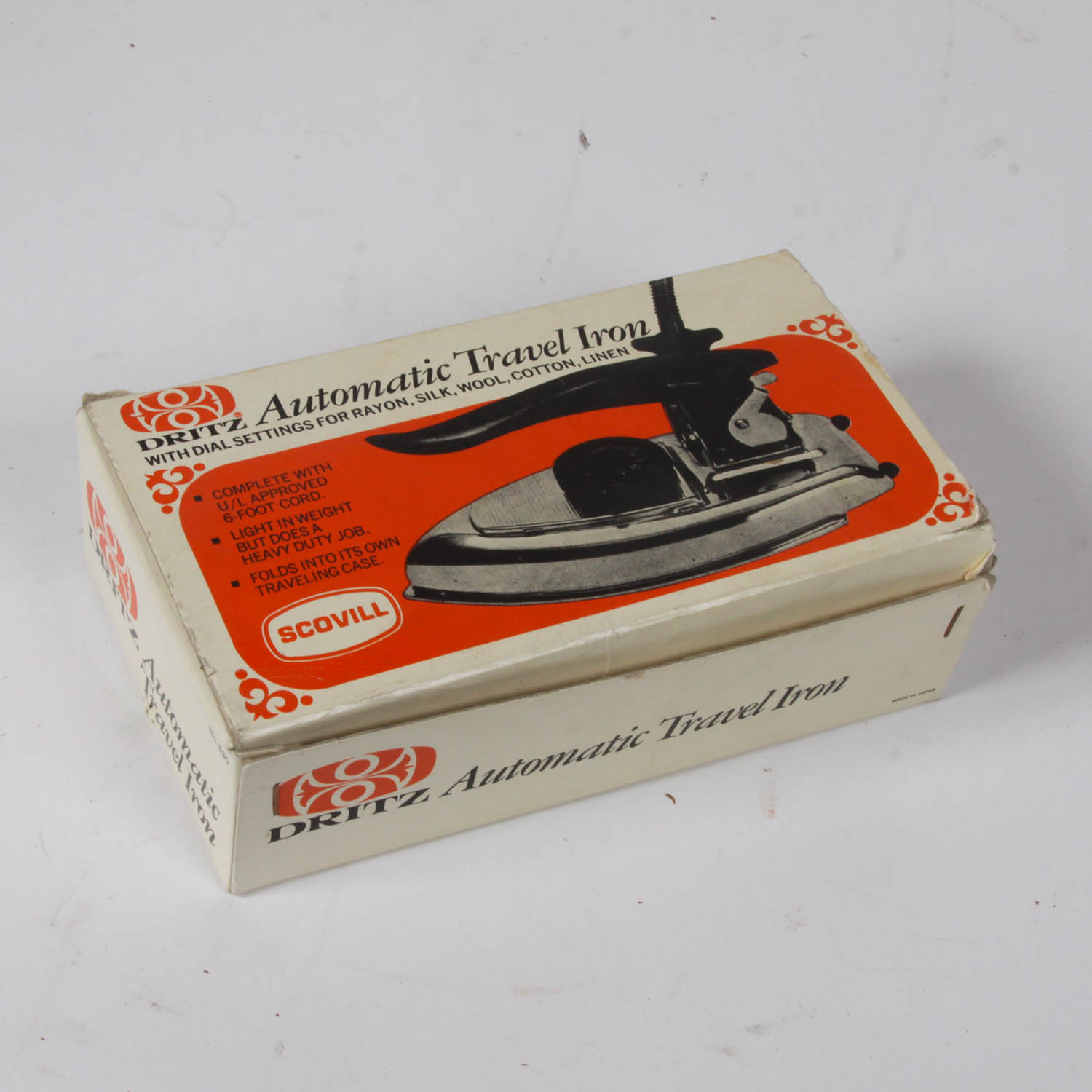 Vintage Dritz Traveling Iron