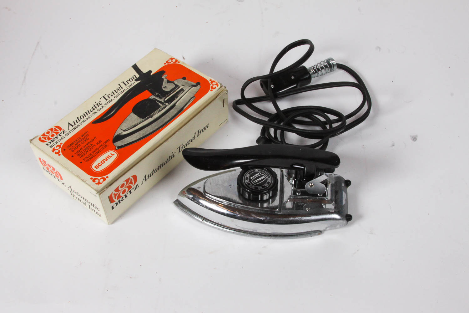 Vintage Dritz Traveling Iron