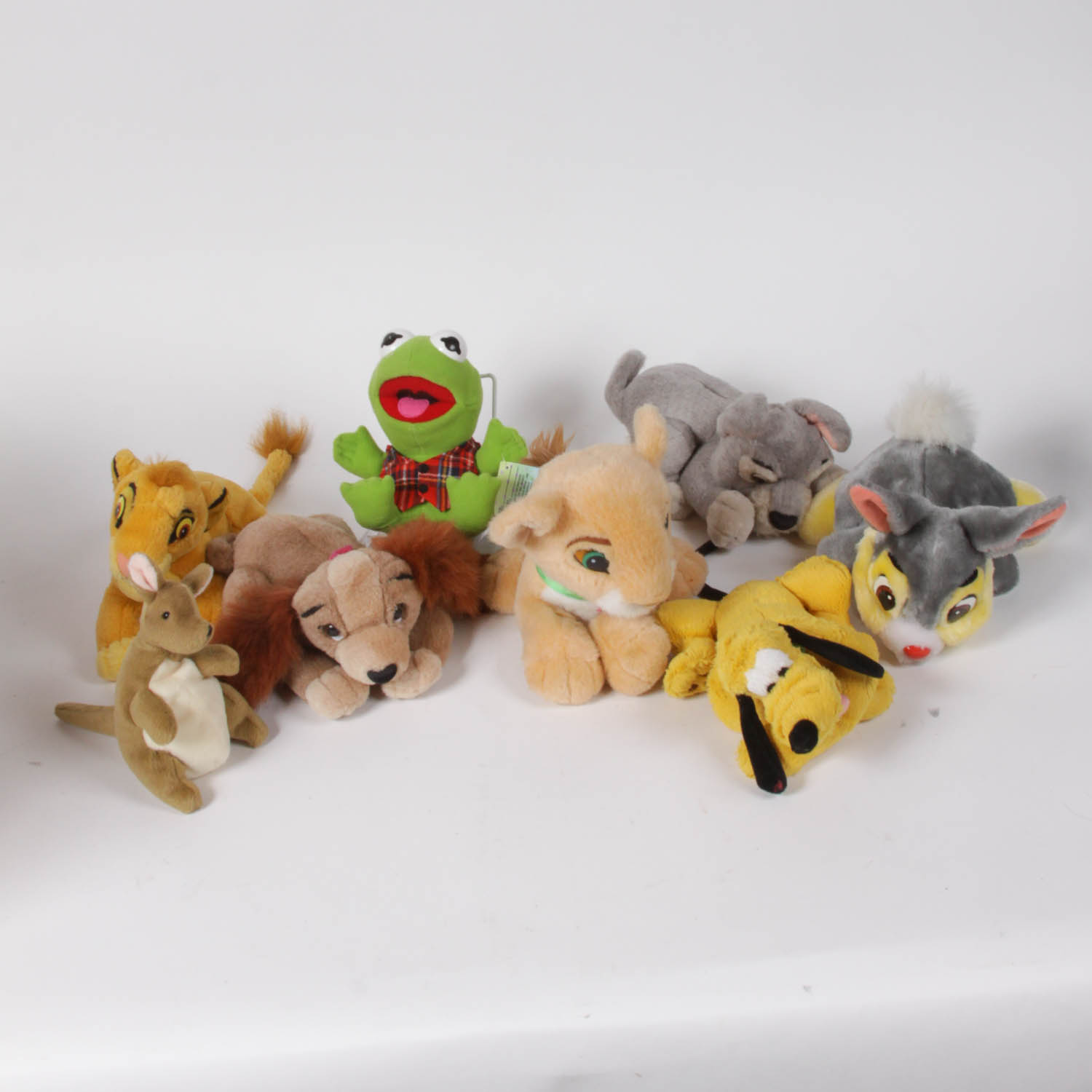 Assortment of Disney Stuffed Animals