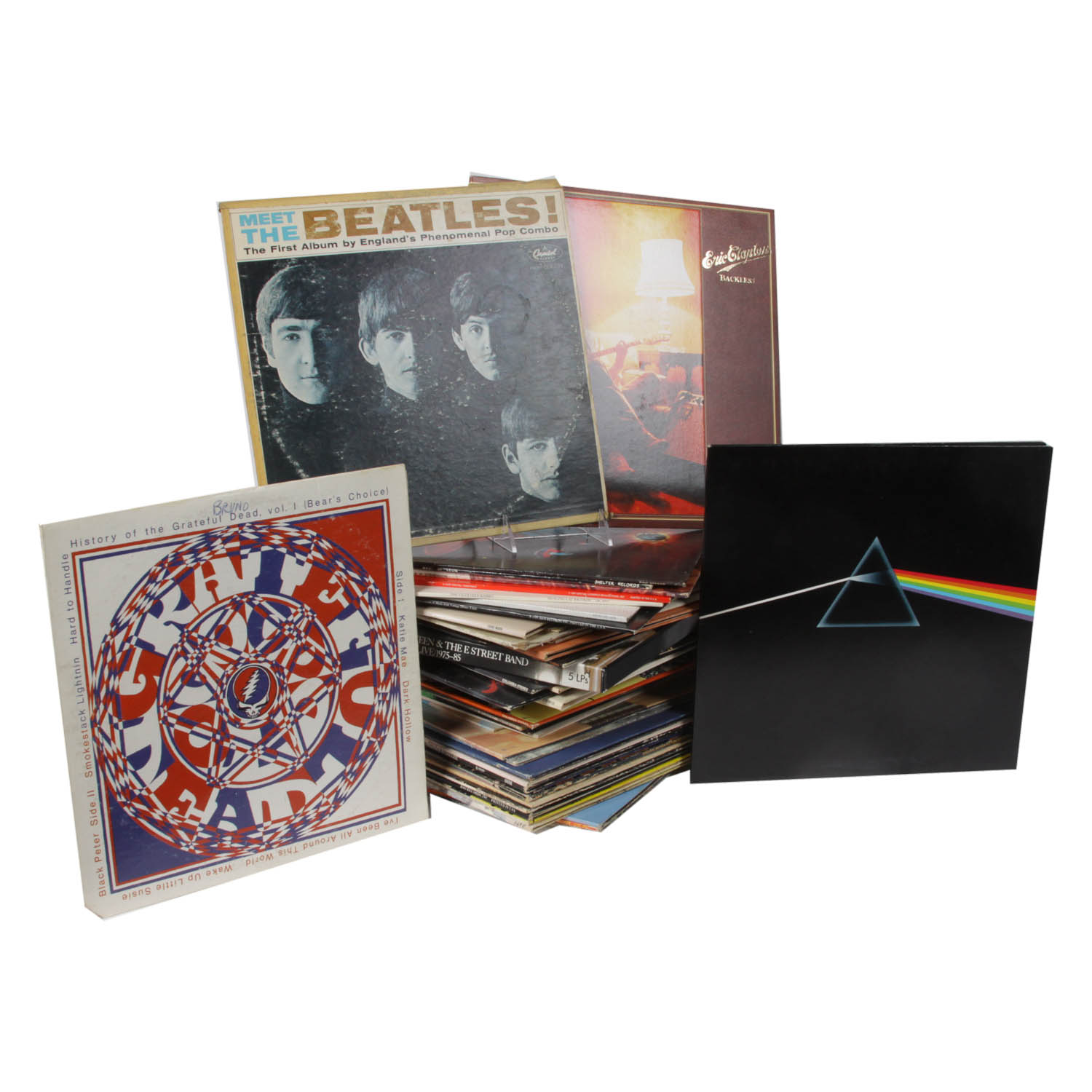 Beatles, Grateful Dead, Pink Floyd and About 80 Other Rock LPs