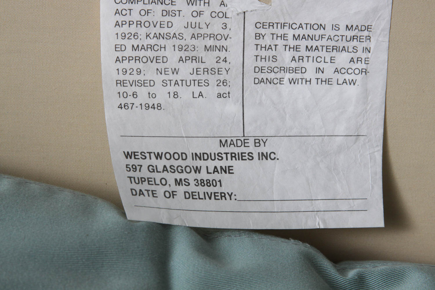 Upholstered Arm Chair