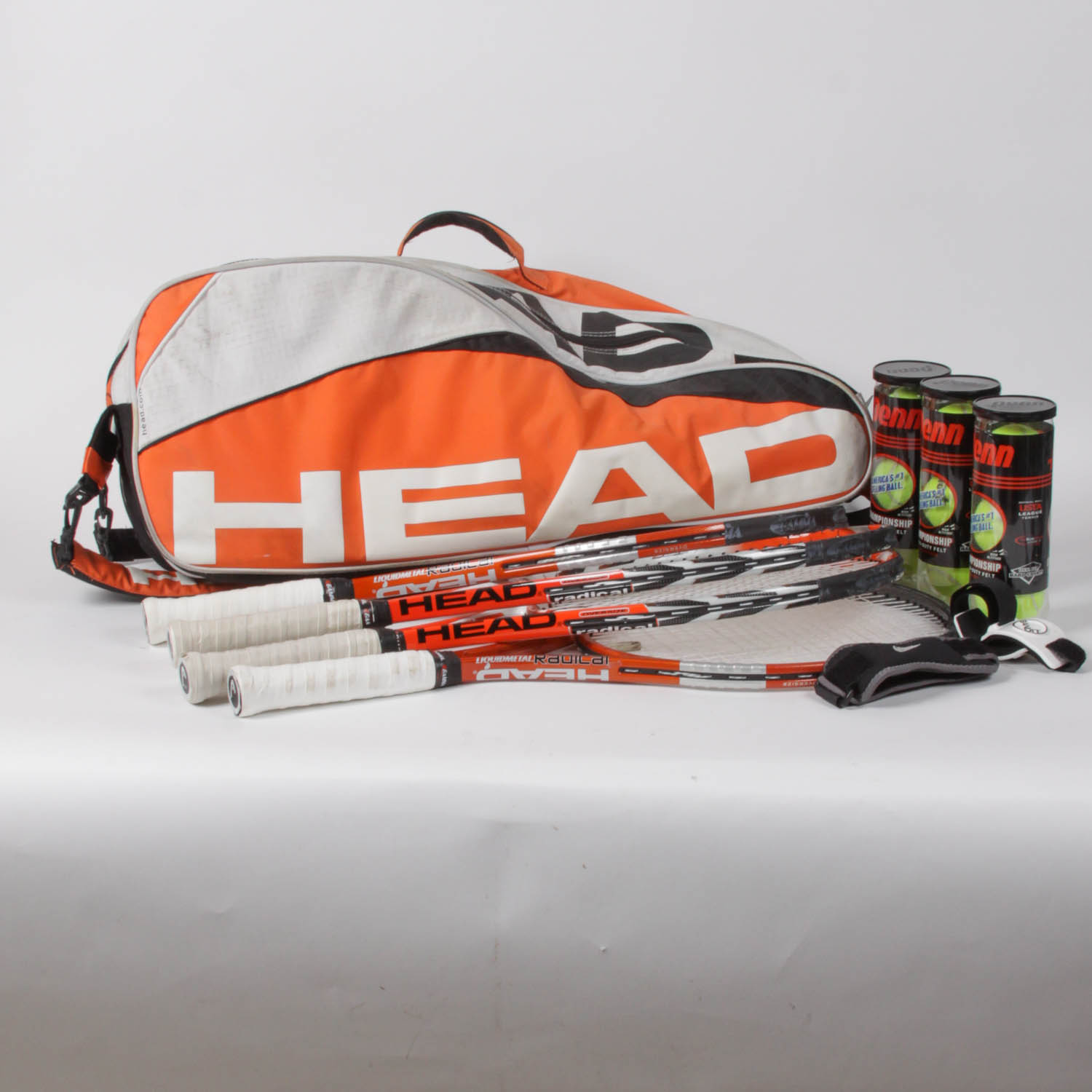 Assortment of Tennis Gear