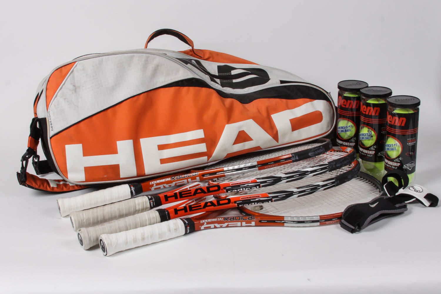 Assortment of Tennis Gear