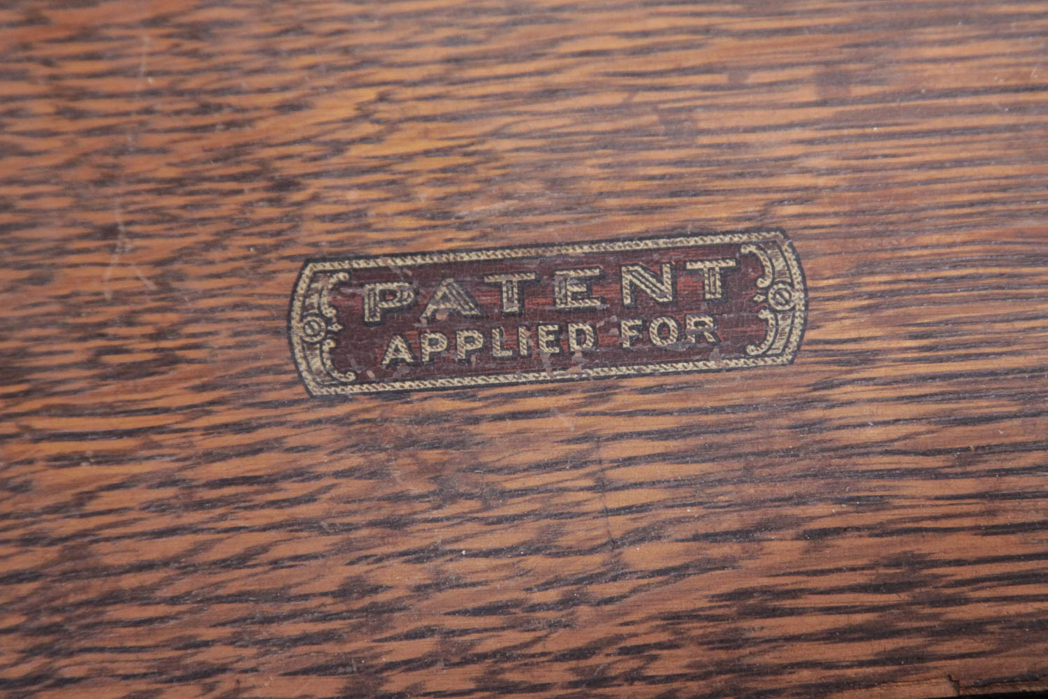 Antique Sewing Machine in Oak Cabinet by Free Co.