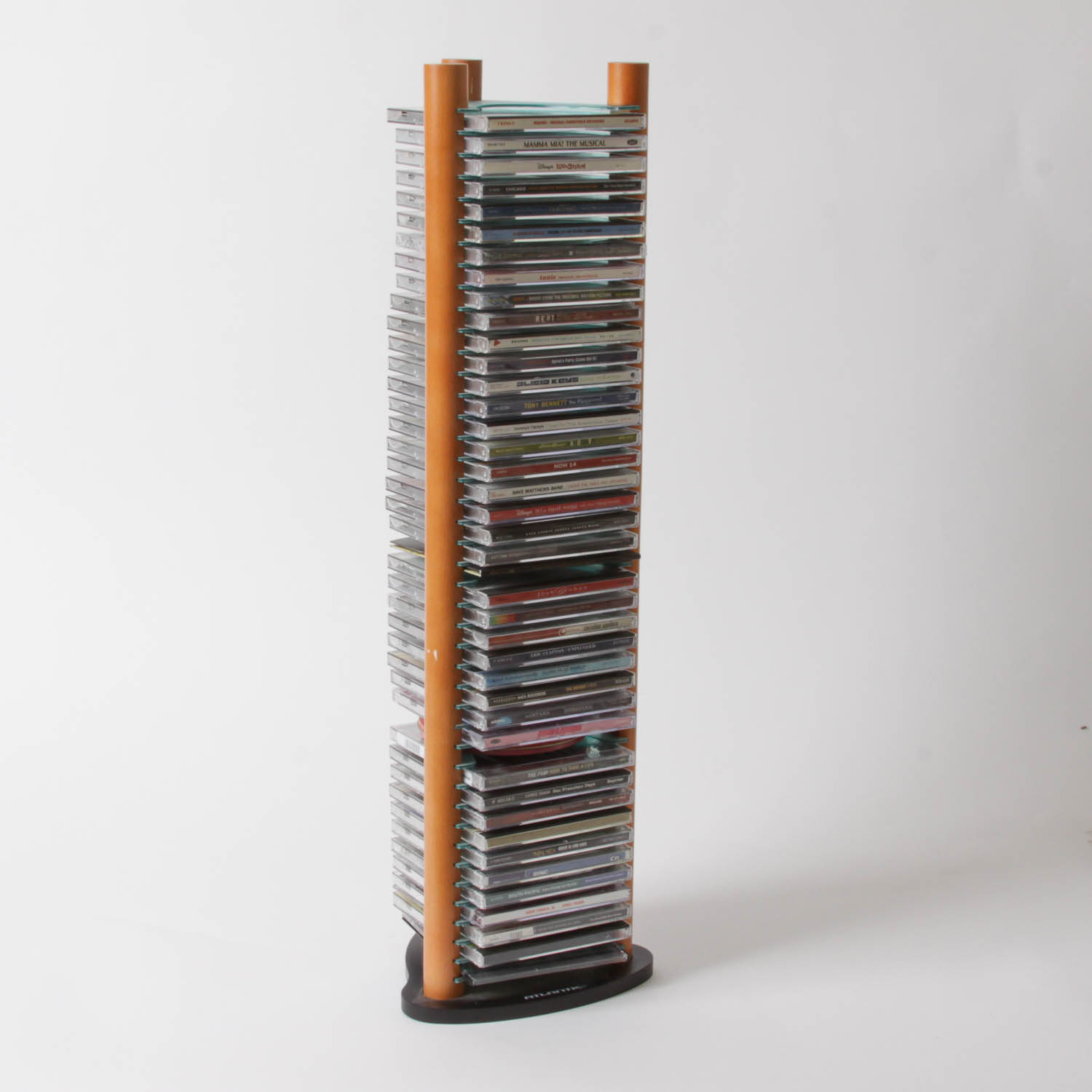 Rock, Musical and Vocalist CDs With Storage Tower