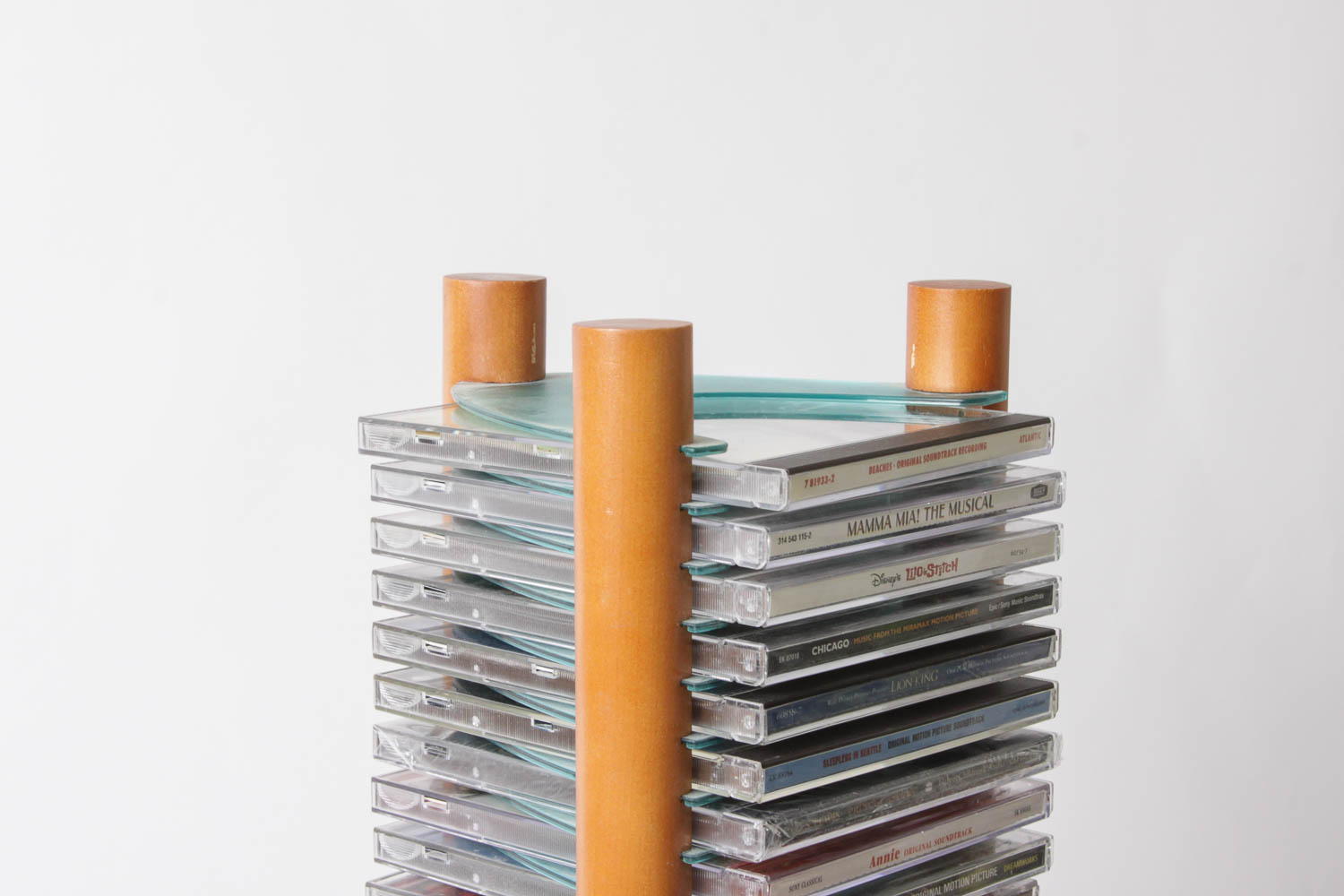 Rock, Musical and Vocalist CDs With Storage Tower