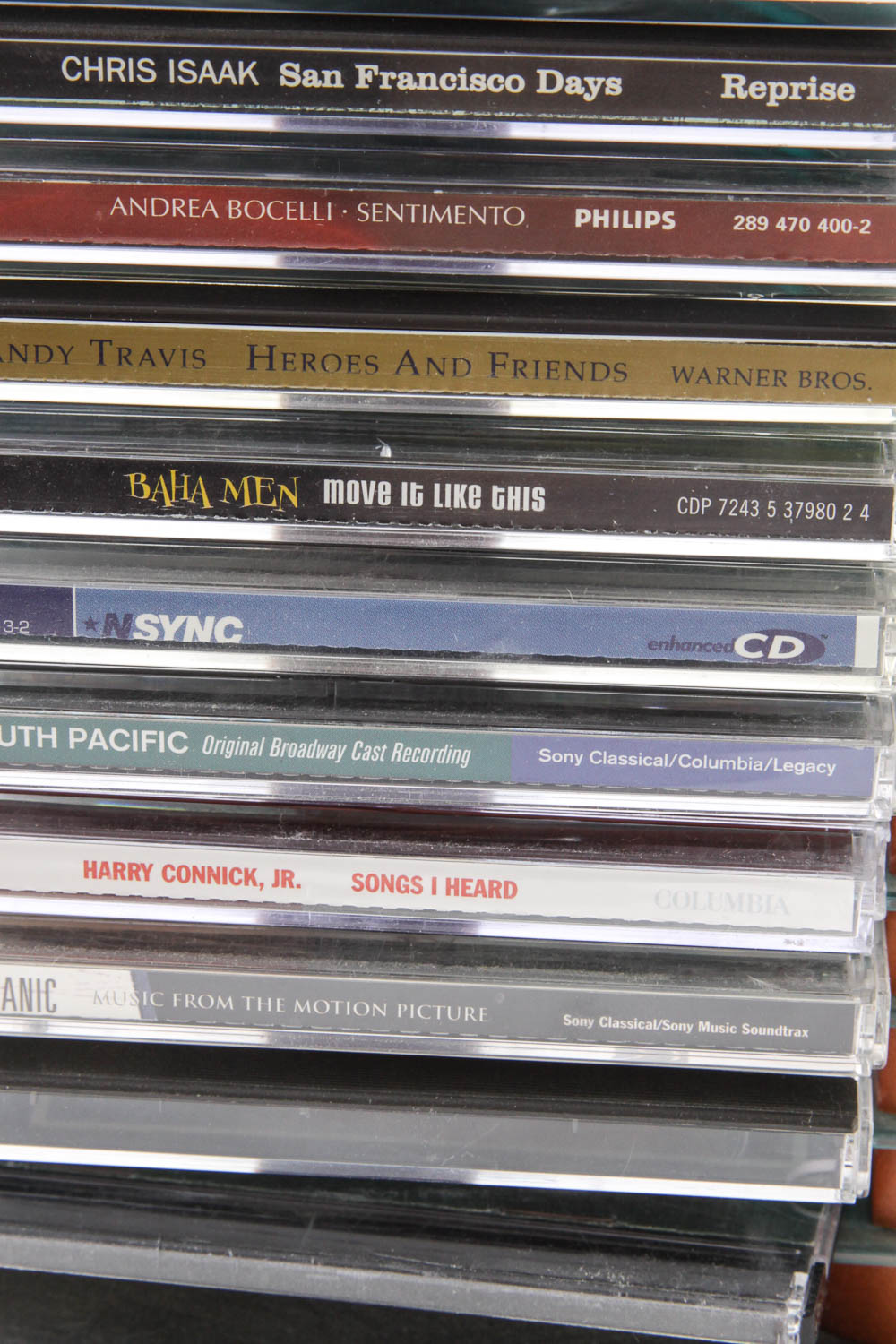 Rock, Musical and Vocalist CDs With Storage Tower