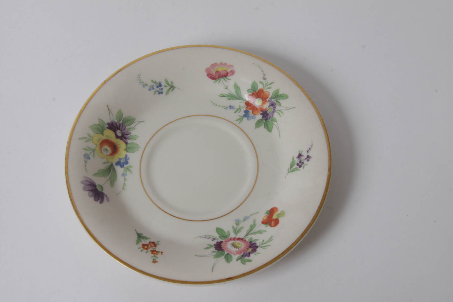 Assortment of Floral Tea Cups and Saucers