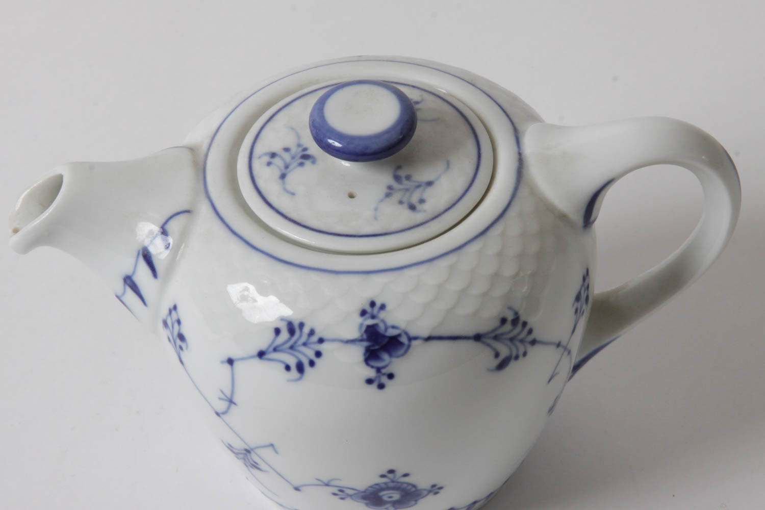 Circa 1948 Bing and Grondahl Lace Tea Pot