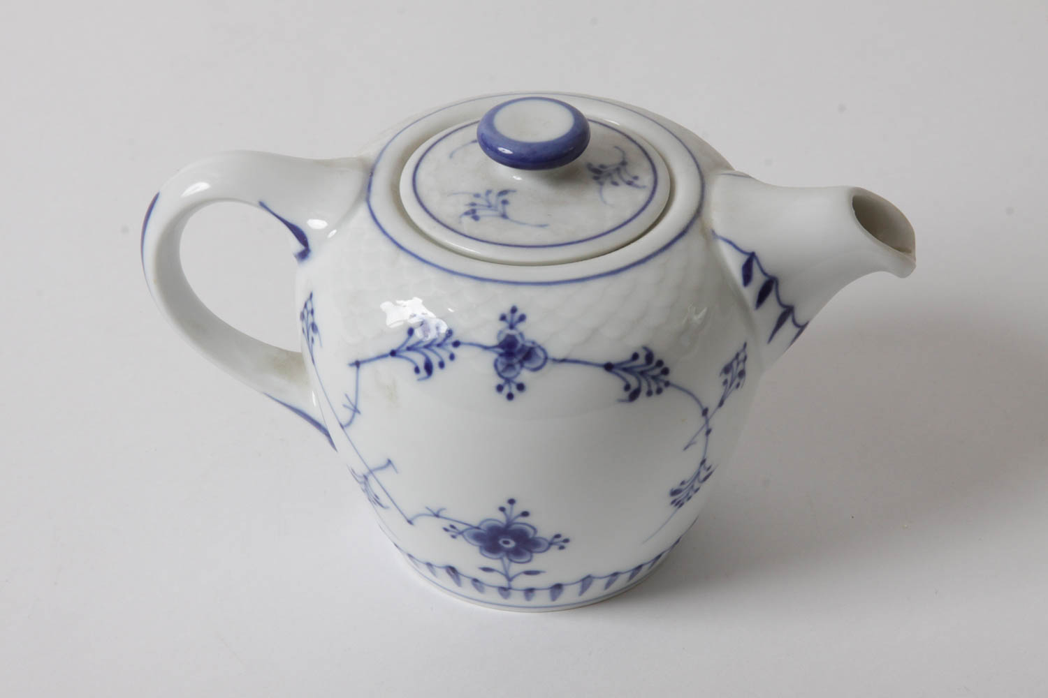 Circa 1948 Bing and Grondahl Lace Tea Pot