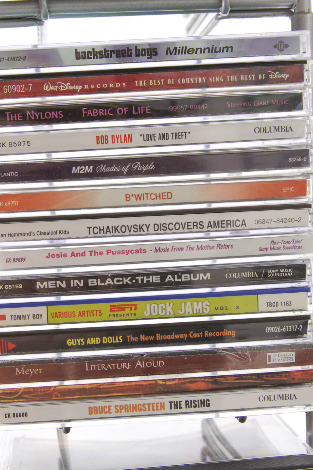 Rock, Pop, Vocalist and Other CDs With Tower Rack