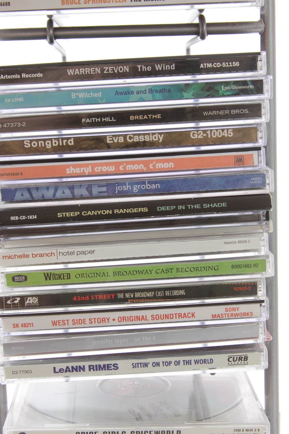 Rock, Pop, Vocalist and Other CDs With Tower Rack