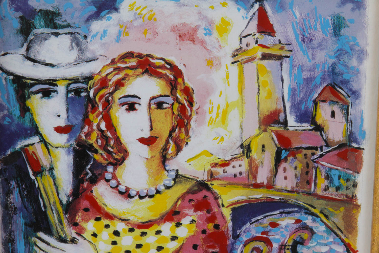 Zamy Steynovitz Seriolithograph "Beauty and Beau"