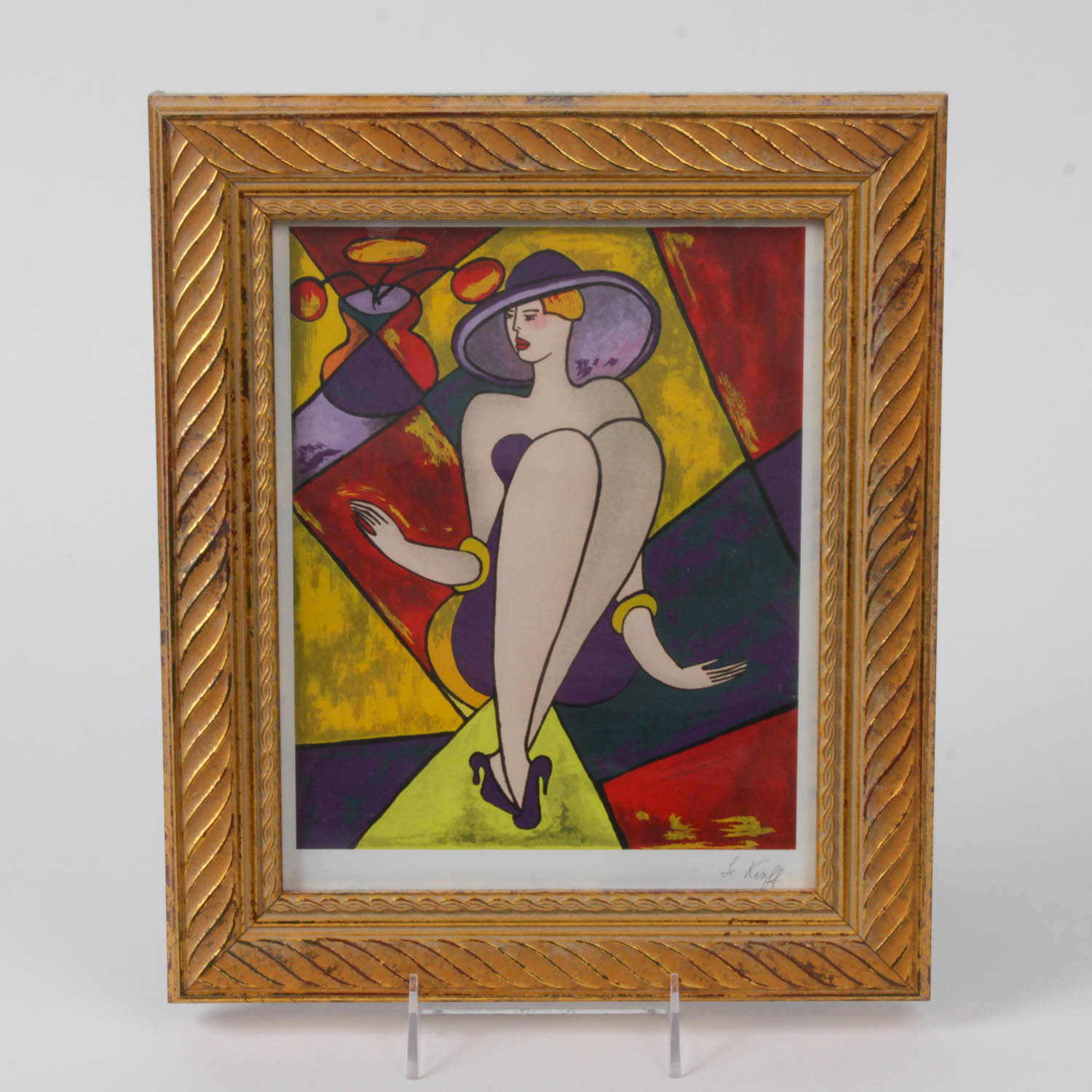 Linda Le Kinff Seriolithograph "Debbie"