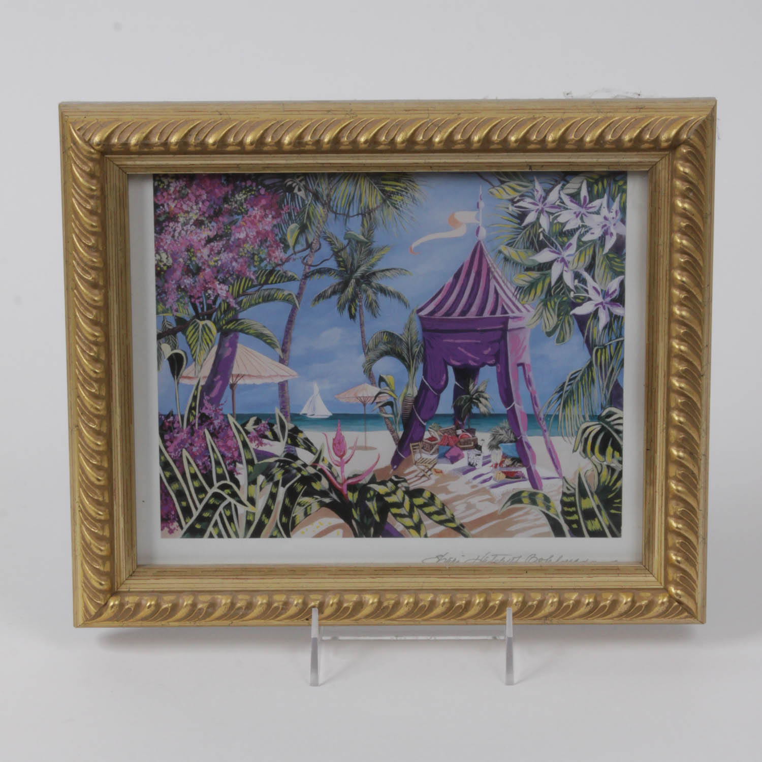 Sharie Hatchett Bohlmann "Fantasy Island" Seriolithograph