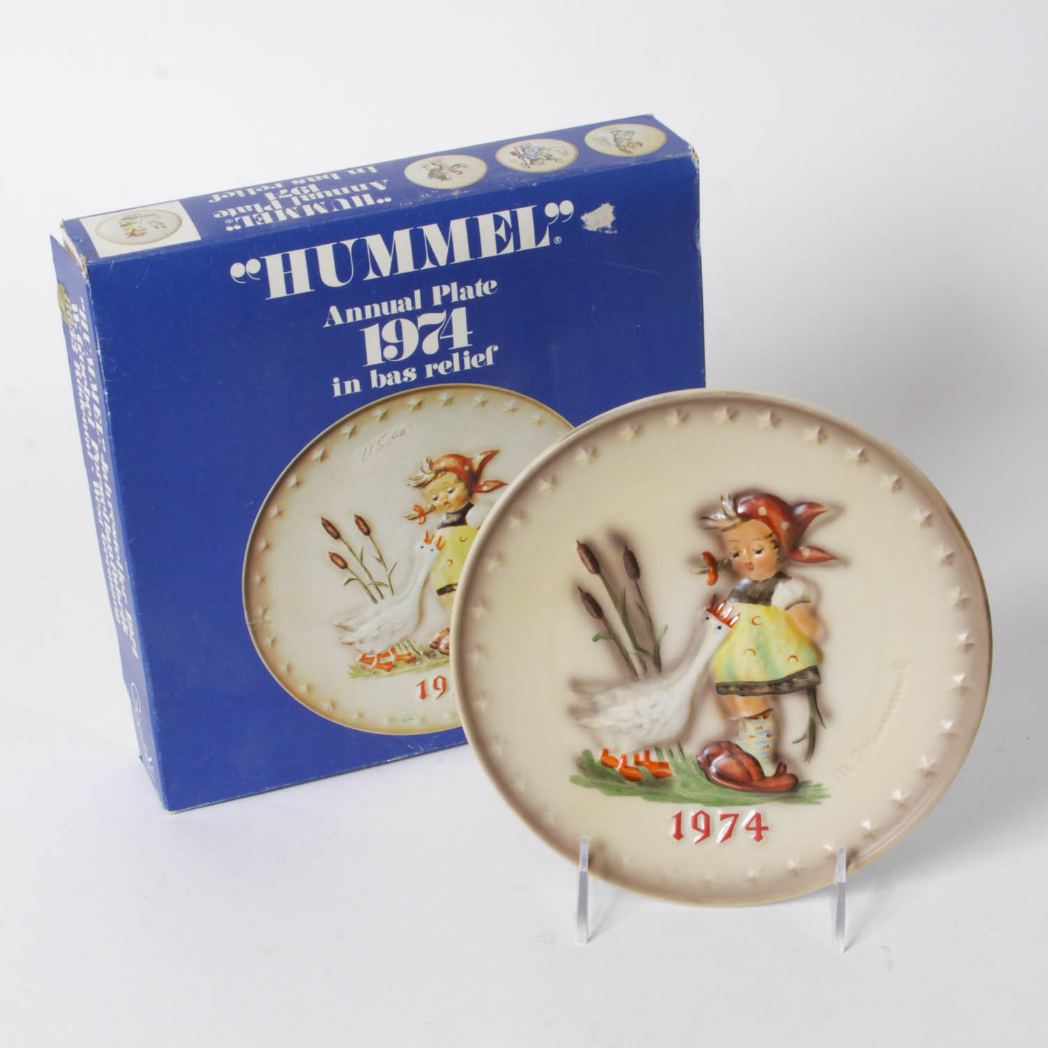 1974 Hummel Plate with Original Box