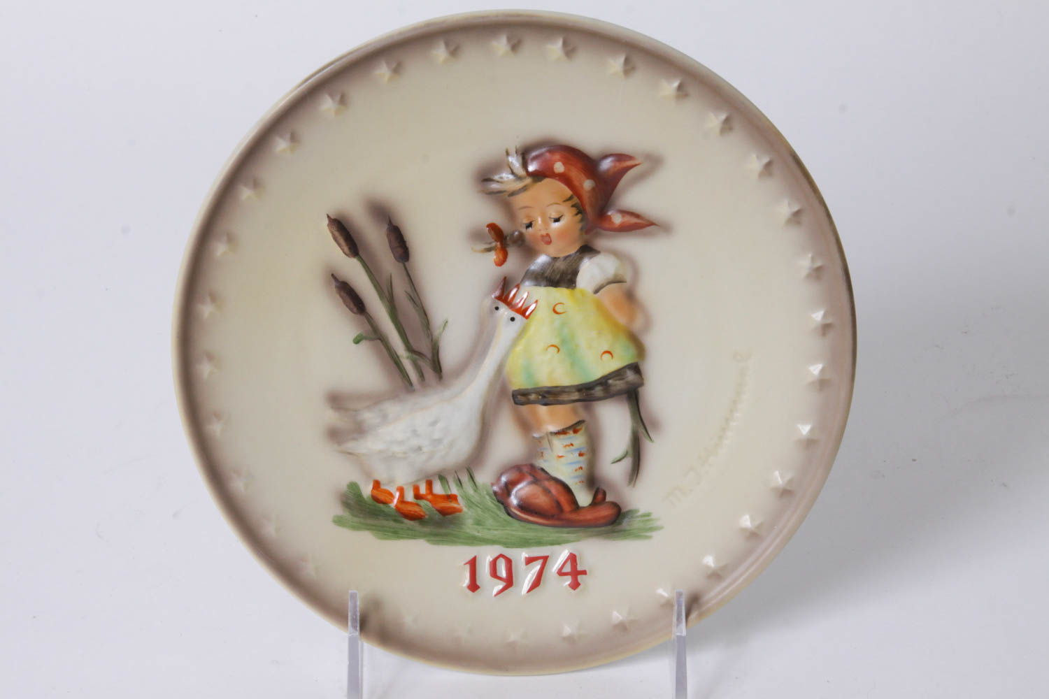 1974 Hummel Plate with Original Box