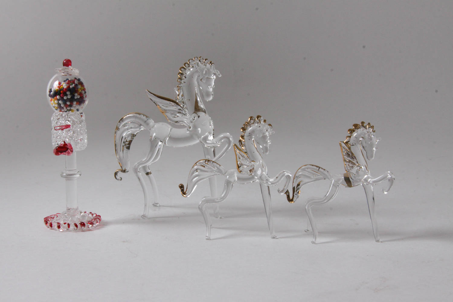 Hand-Blown Art Glass Figurines