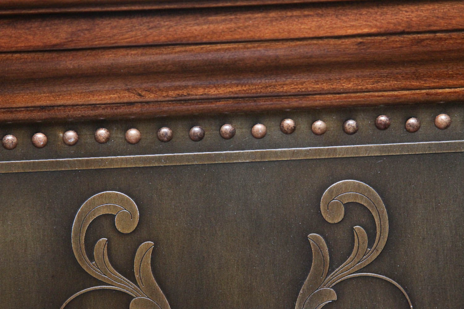 Marble-Topped Wine Storage Cabinet