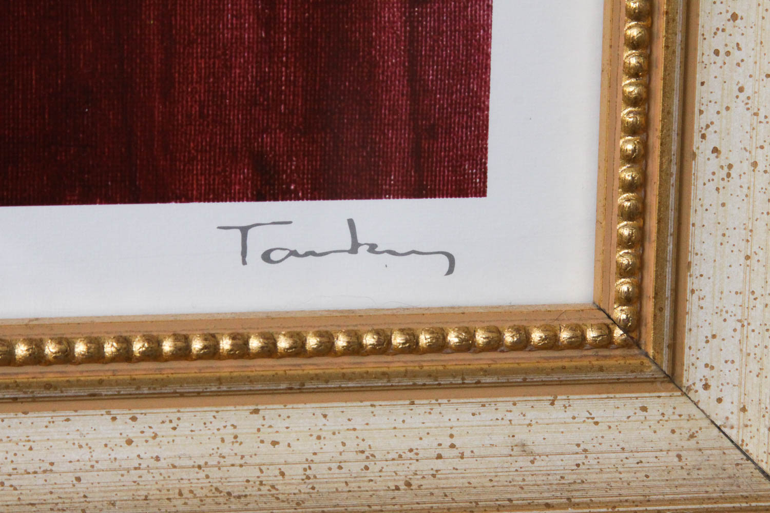 Itzchak Tarkay Seriolithograph "Indigo Chapeau"