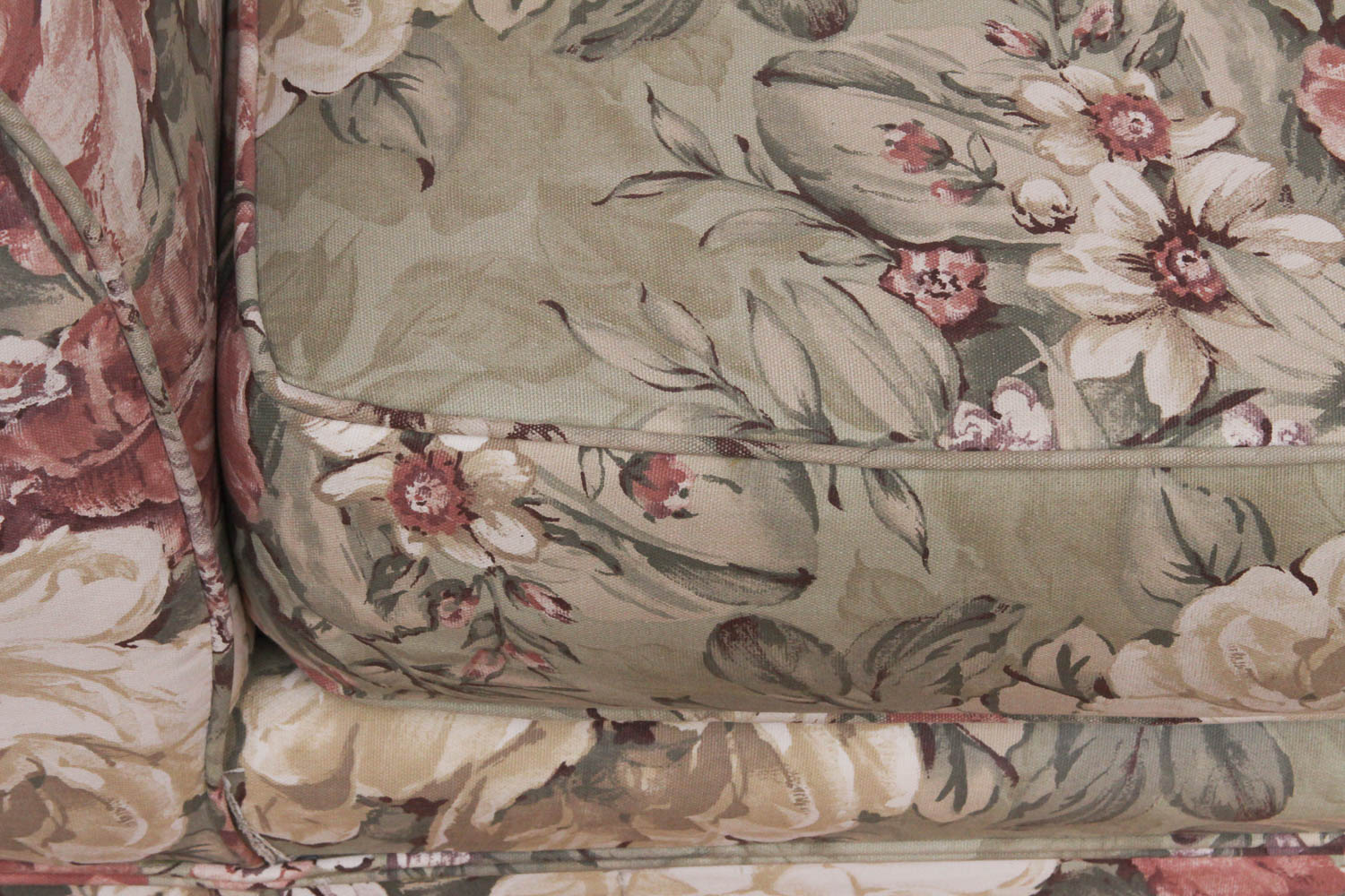 Oversized Upholstered Armchair and Ottoman Set