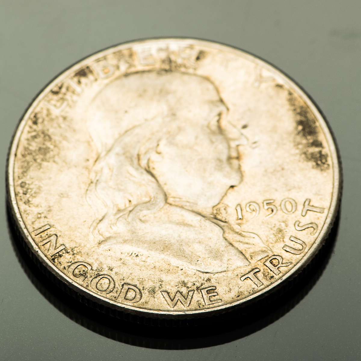 1950 Franklin Half Dollar Coin