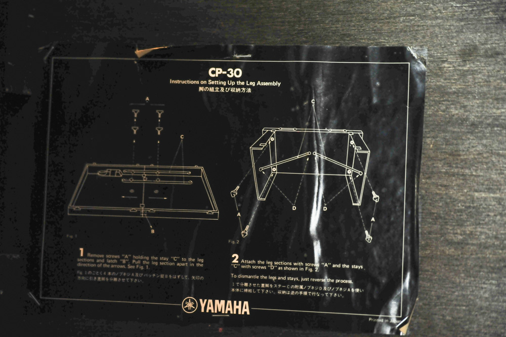 Vintage Yamaha CP-30 Portable Electric Piano