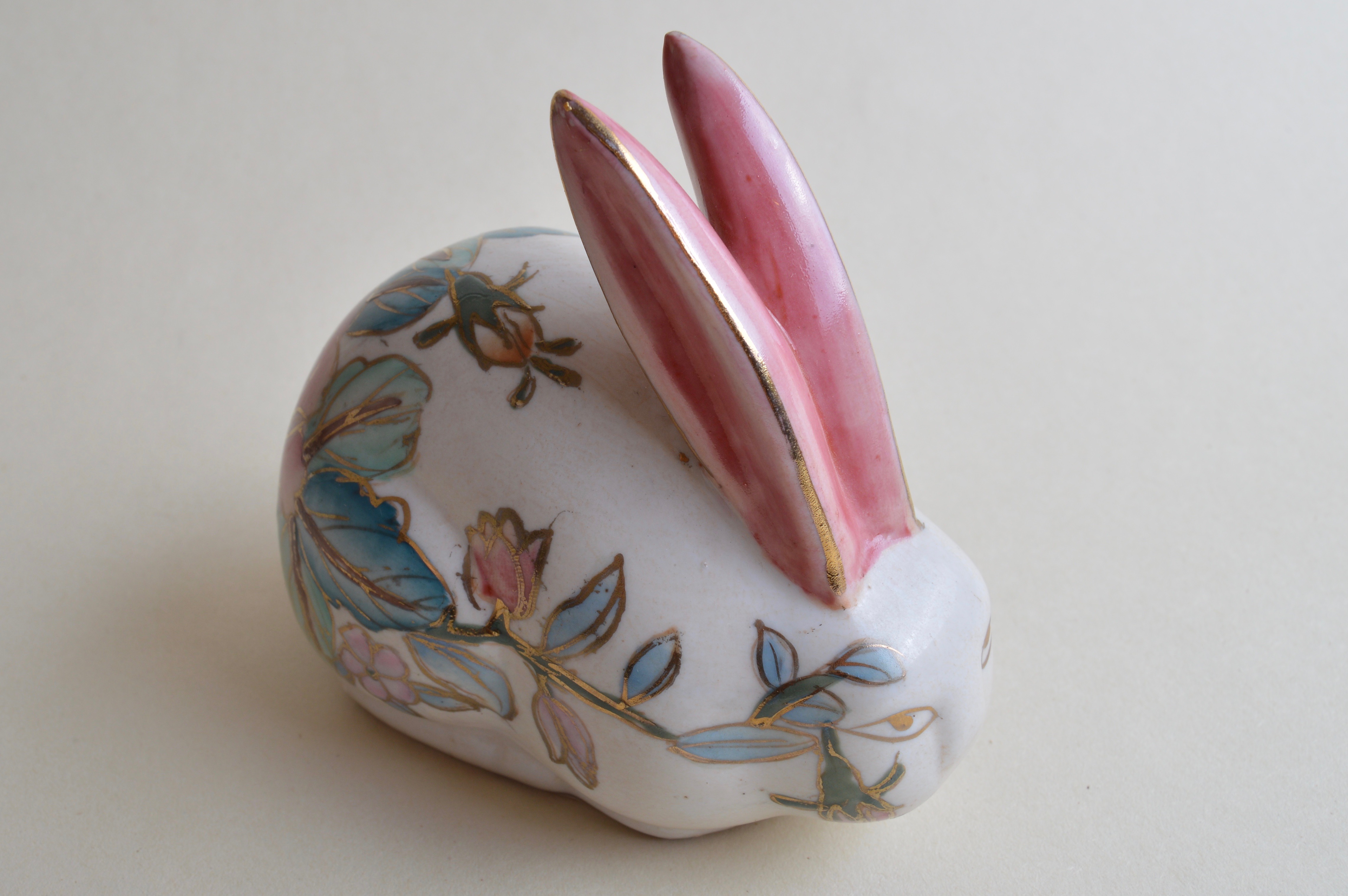 Collection of Herend and Chinese Style Bunny Rabbit Figurines