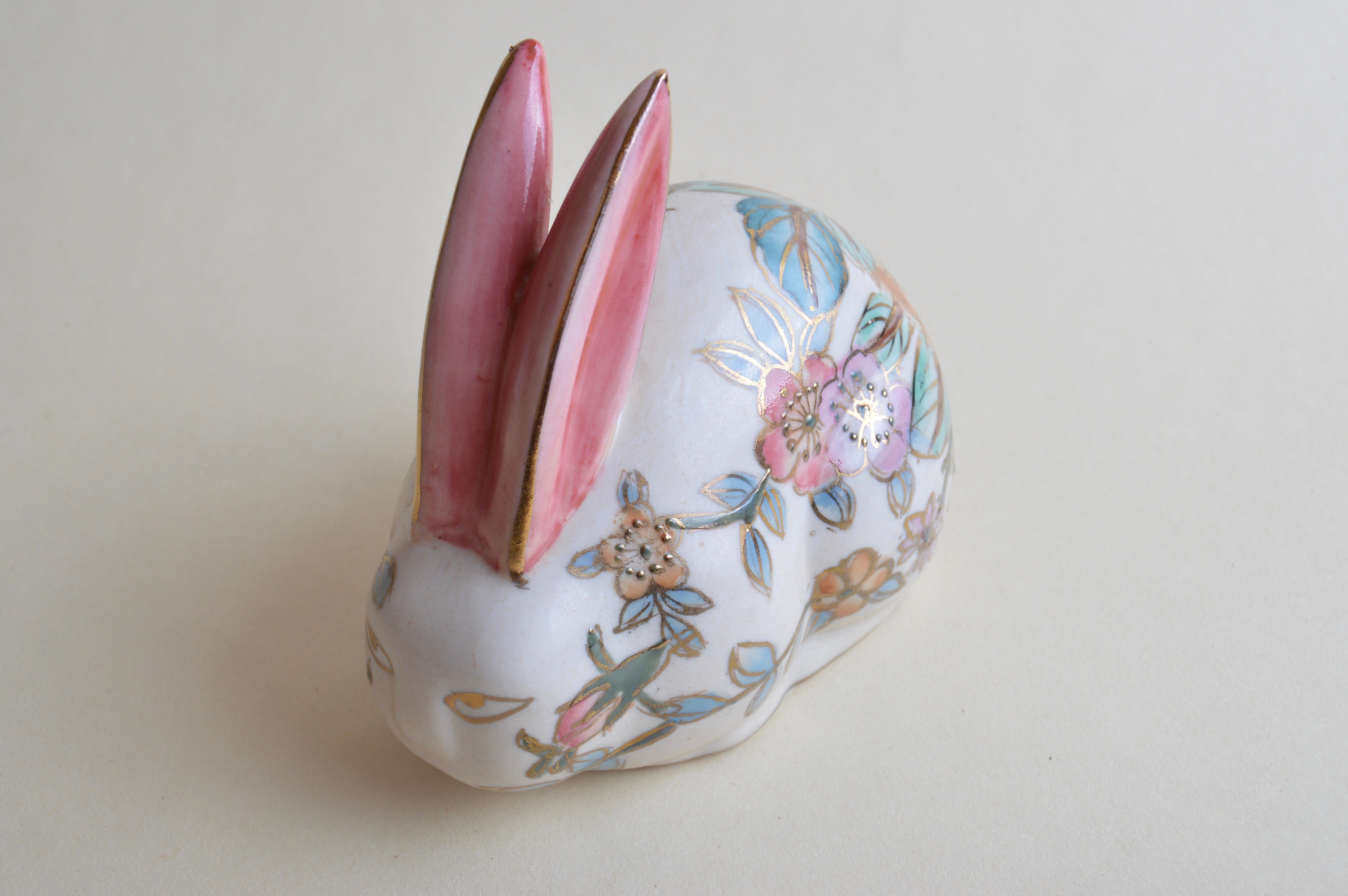 Collection of Herend and Chinese Style Bunny Rabbit Figurines