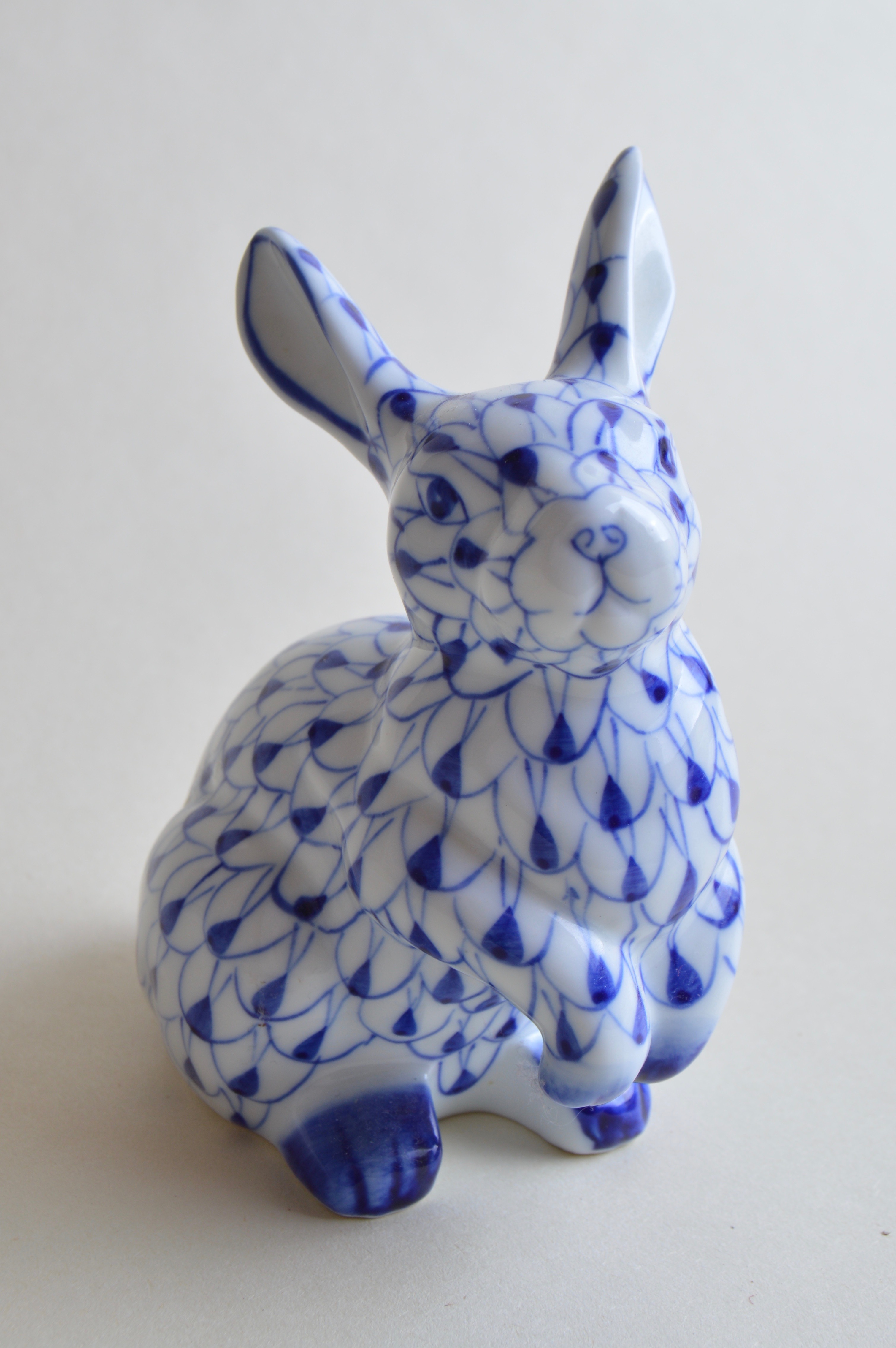 Collection of Herend and Chinese Style Bunny Rabbit Figurines