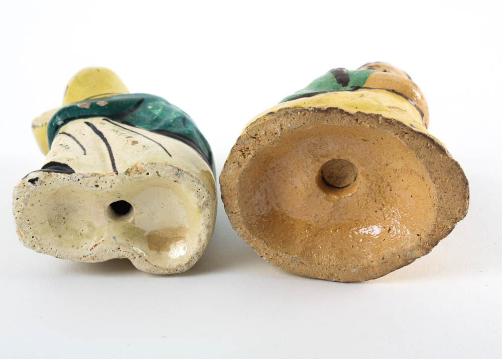 Hand Painted Tlaquepaque Salt and Pepper Shakers