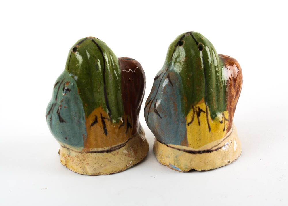 Hand Painted Mexican Salt and Pepper Shakers