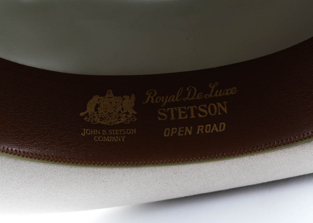 Vintage Stetson Royal de Luxe Wool Felt Hat "Open Road"