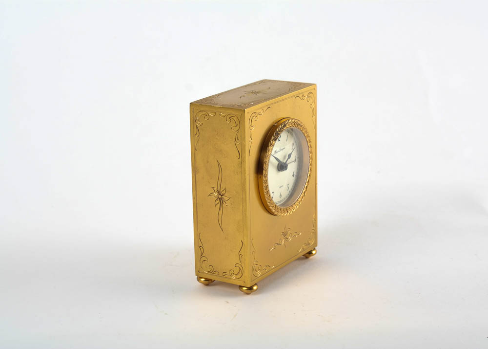 Small French Hour Lavigne Vintage Desk Clock