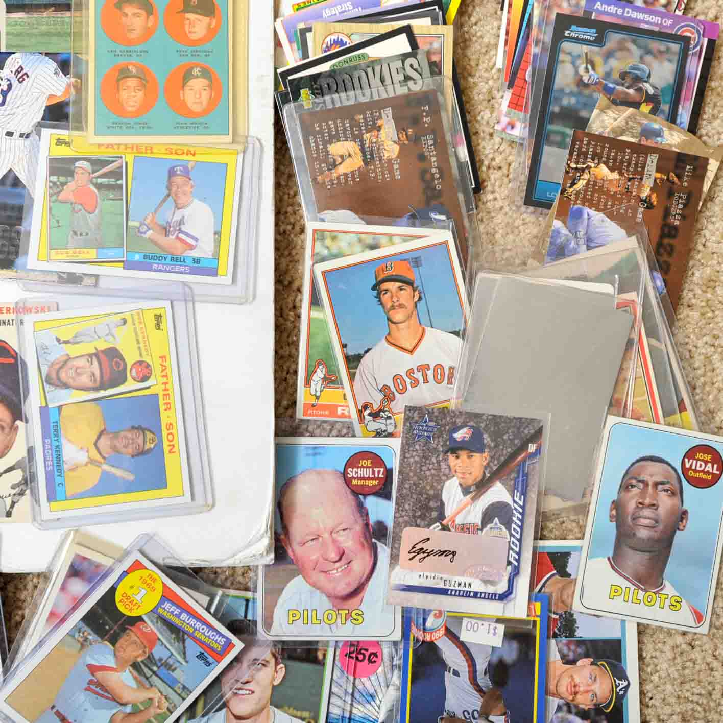 Vintage Baseball Card Collection