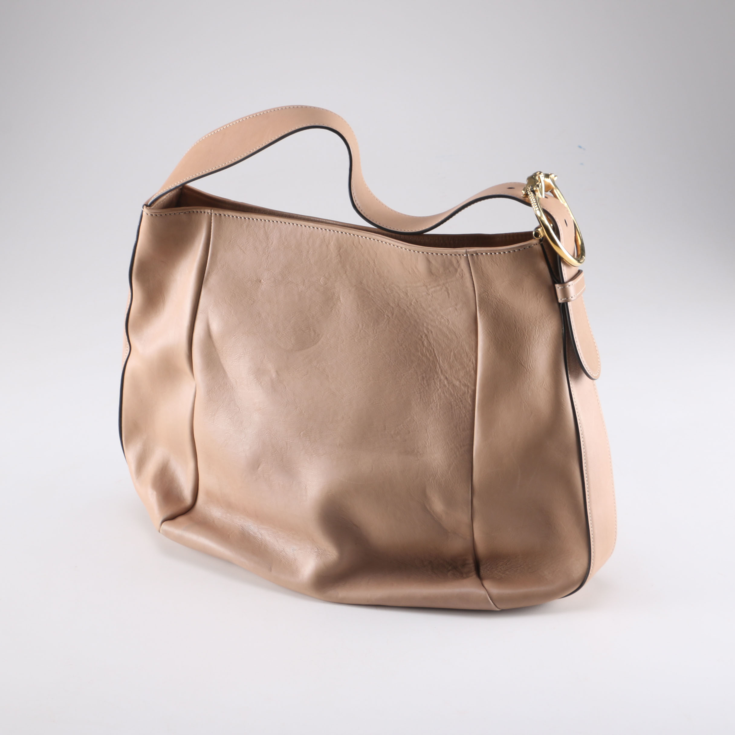 Gucci Tan Leather Shoulder Bag