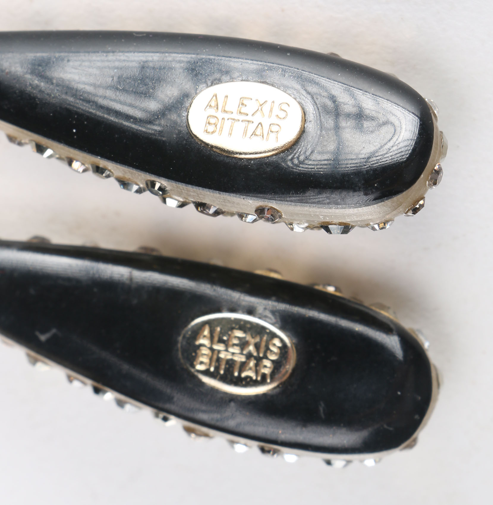 Alexis Bittar Gemstone Tear Drop Earrings