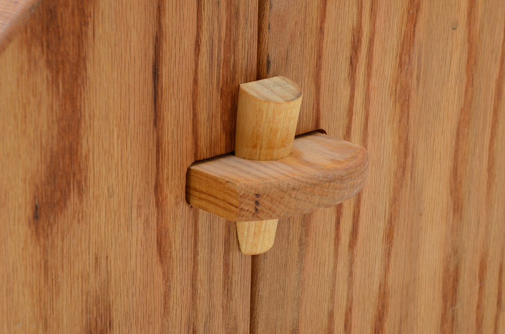 Oak Wood Horse Saddle Stand