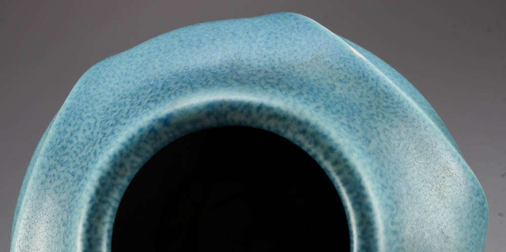 1919 Rookwood Blue Footed Vase