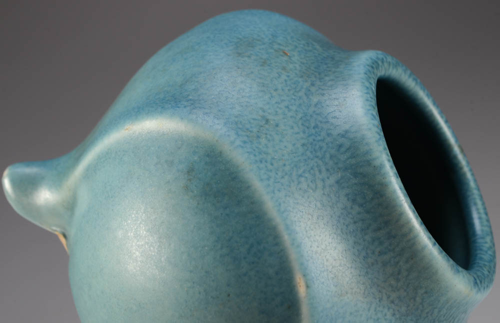 1919 Rookwood Blue Footed Vase