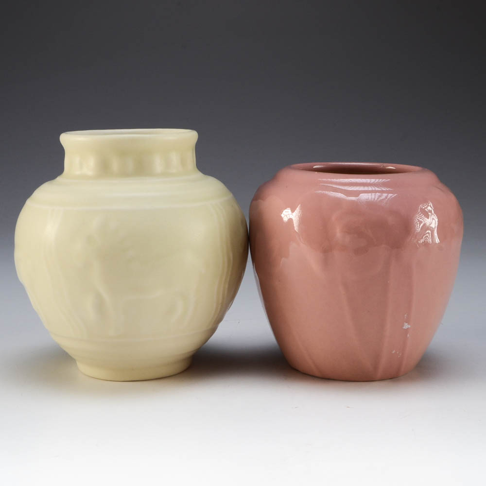 Two 1940s Rookwood Vases