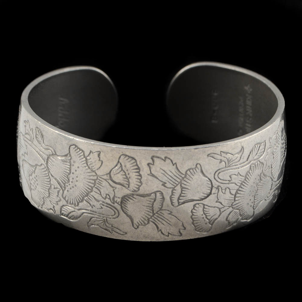 Kirk Stieff Pewter Poppy Bracelet