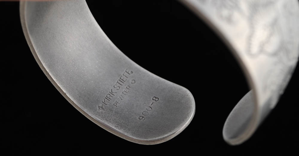 Kirk Stieff Pewter Poppy Bracelet